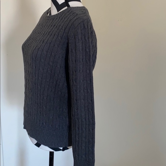 (1) Small St John's Bay Cableknit sweater - Picture 2 of 9
